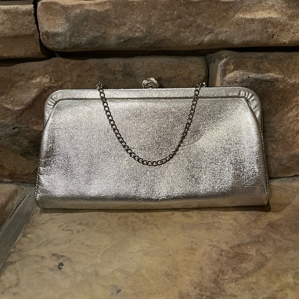 Silver Evening Bag